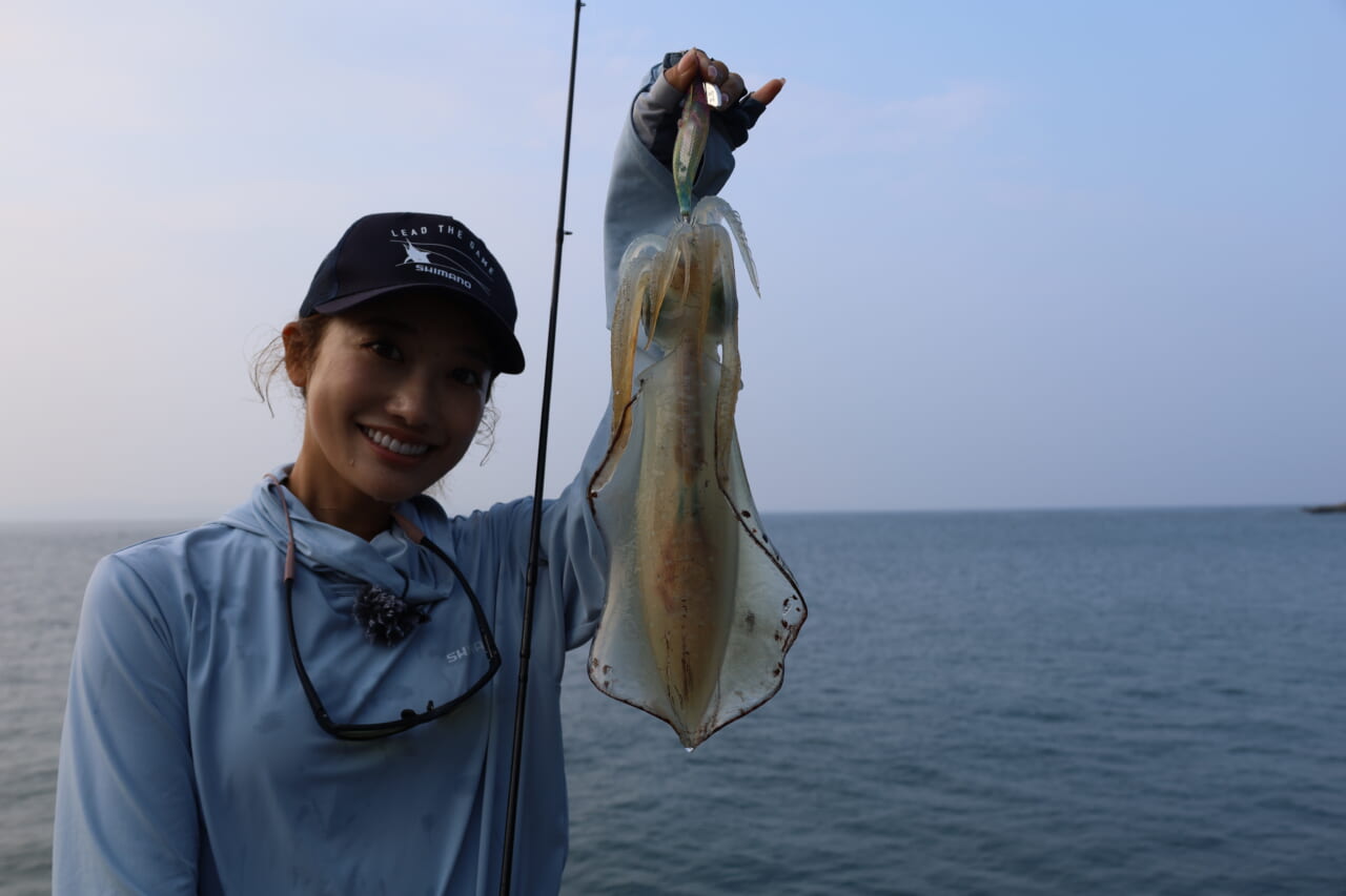 ｜夏の堤防エギング！キロアップアオリイカ攻略【湯川マサタカ直伝】