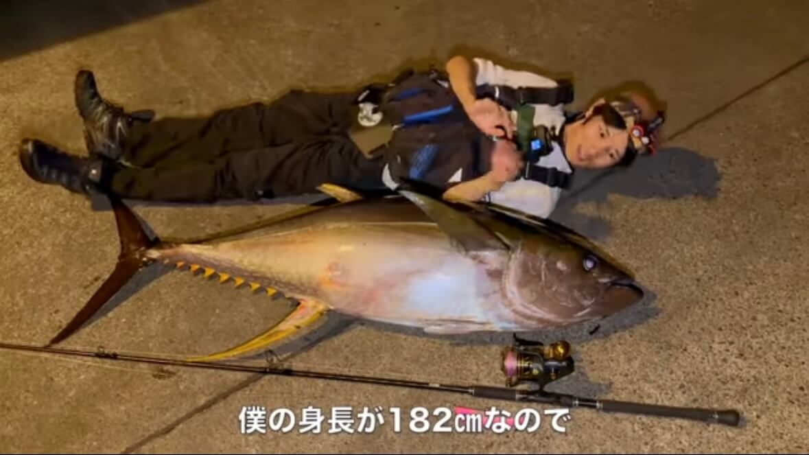 ｜「絶句するレベルの大きさ」「でた！でた！」堤防で“巨大マグロ”を狙ったら、想像を絶する事態に。「これはやばいかも…。」