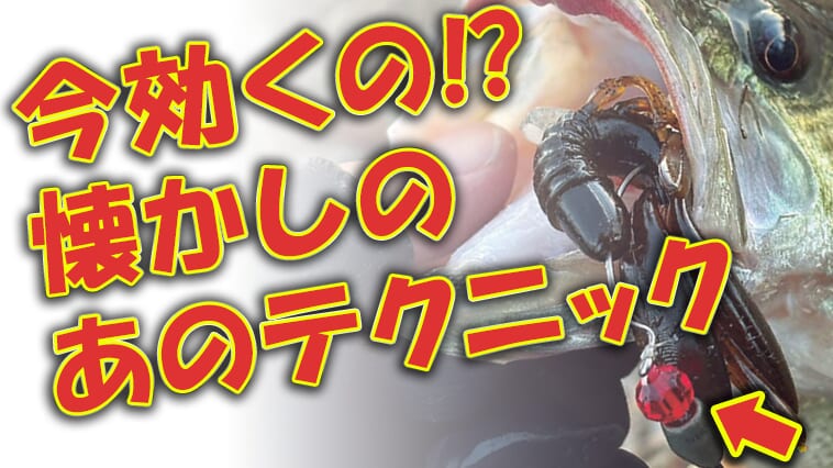 ｜【覚えてる？】テキサスリグにちょい足しのあのテクニックが今キテル!!キーワードはリアクション!!