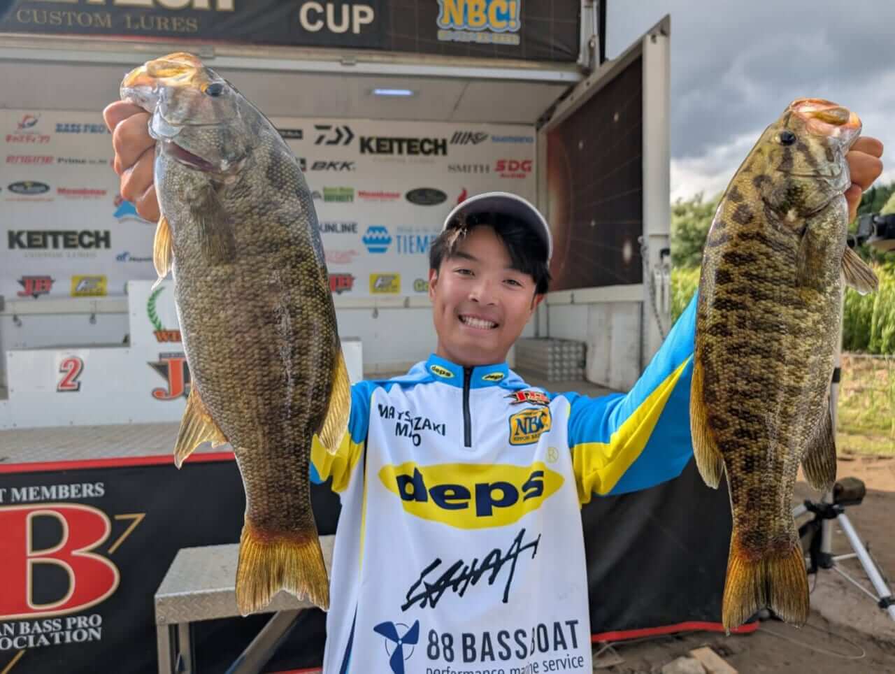|台風パワーで釣果倍増!?2㎏ラージも飛び出した桧原湖戦2日目が終了!【JBトップ50第4戦DAY2速報】