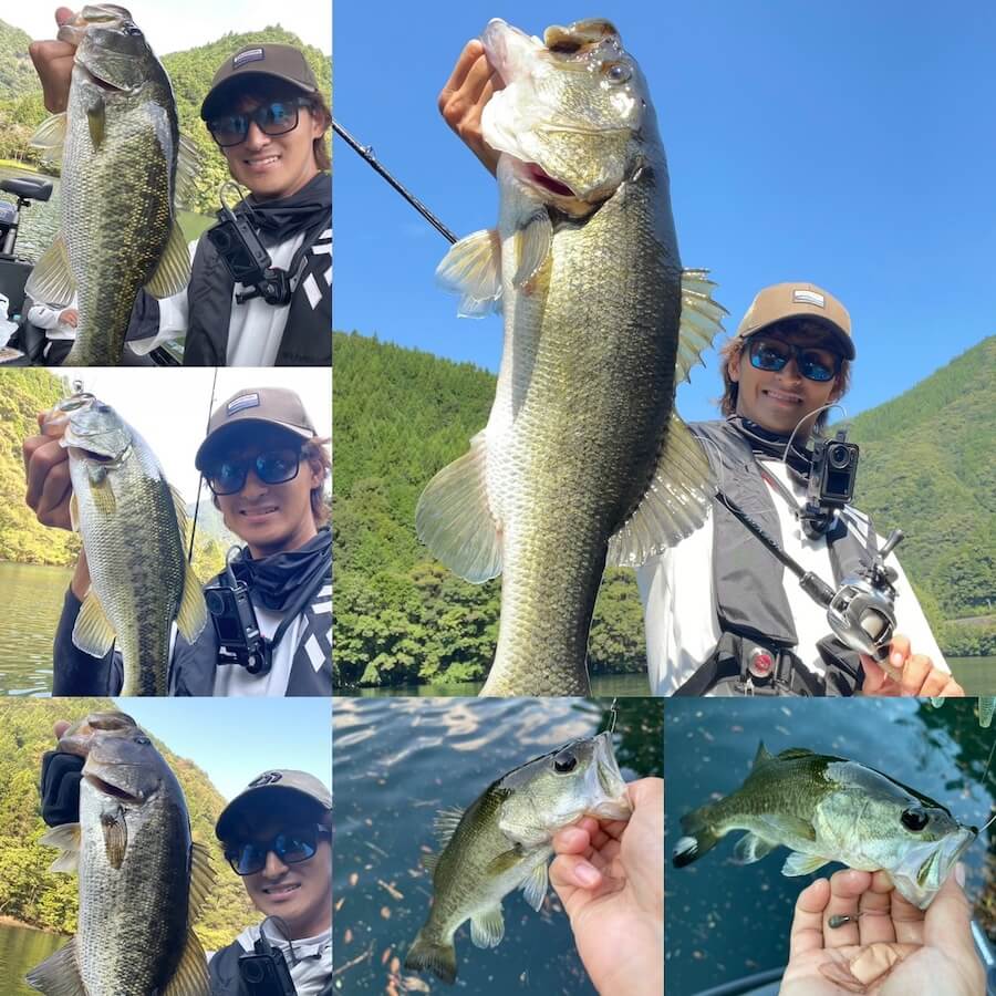 ｜2日間で10本以上！サイズも大満足な七色ダムで釣れたルアーは…？「立ち木に絡めてゆっくりシェイクして…」