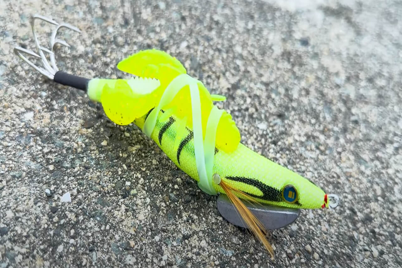 ｜自分好みにカスタムし放題な変幻自在の『タコ乗りジョニー』。フルカスタムできるタコエギが釣りをサポート！