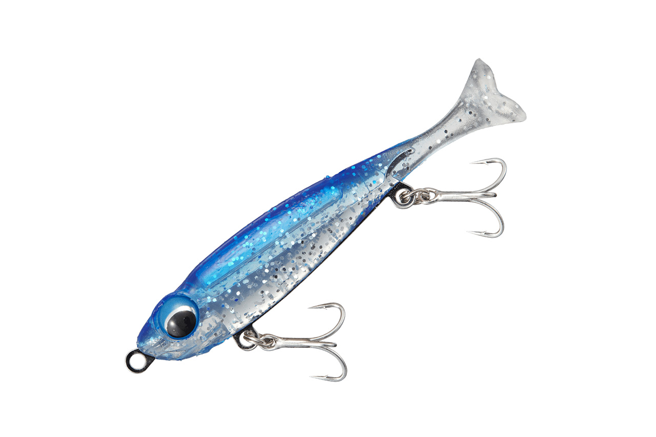 |「音が出ない?」魚に違和感を与えずにアピールできるから、巻くだけで簡単に釣れちゃう!メジャークラフトのライトゲームルアーが新登場。