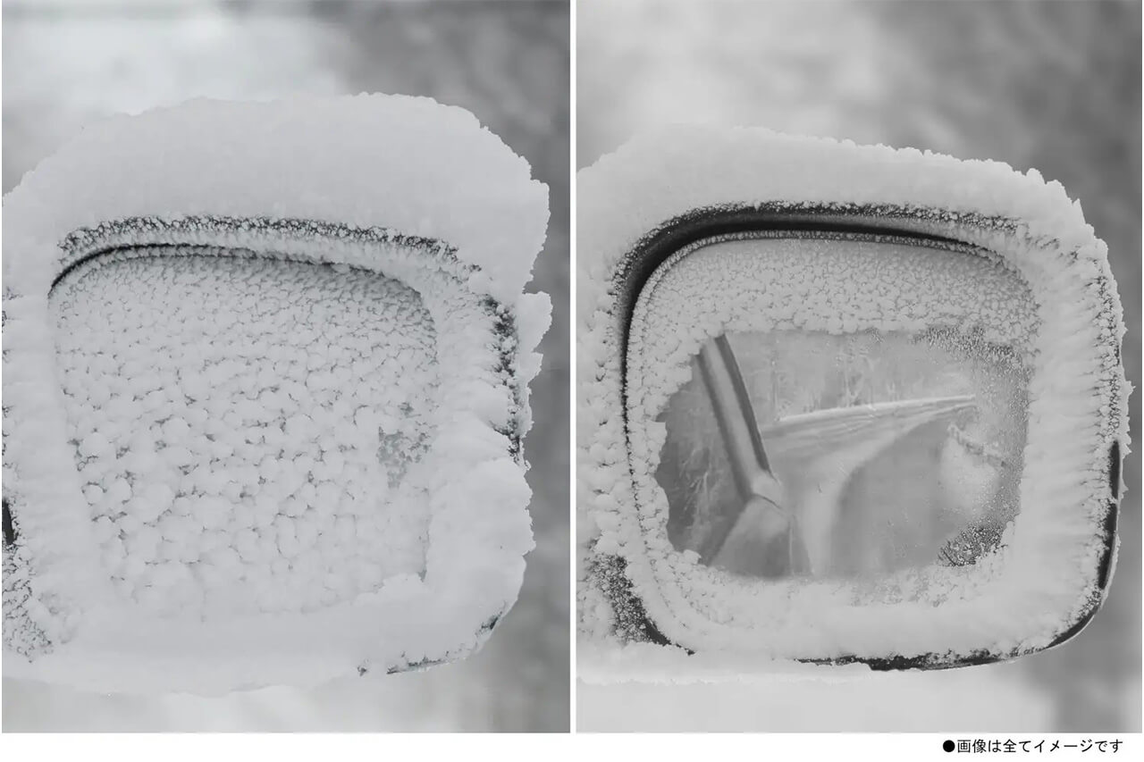 ｜「本当にスゴい」「効果は抜群でした」雨でもミラーがバッチリ見える“超撥水フィルム”が登場。これからの秋雨シーズンに持っておきたいアイテム。