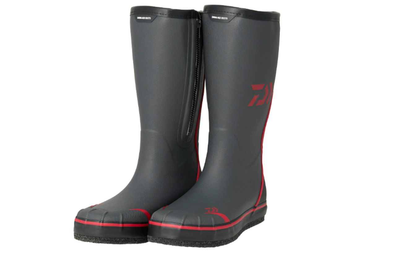 ｜DAIWAから釣り専用ブーツが登場。“特殊ゴム”素材採用で、軽量化しながら快適な履き心地。専用設計だからこその完成度に。