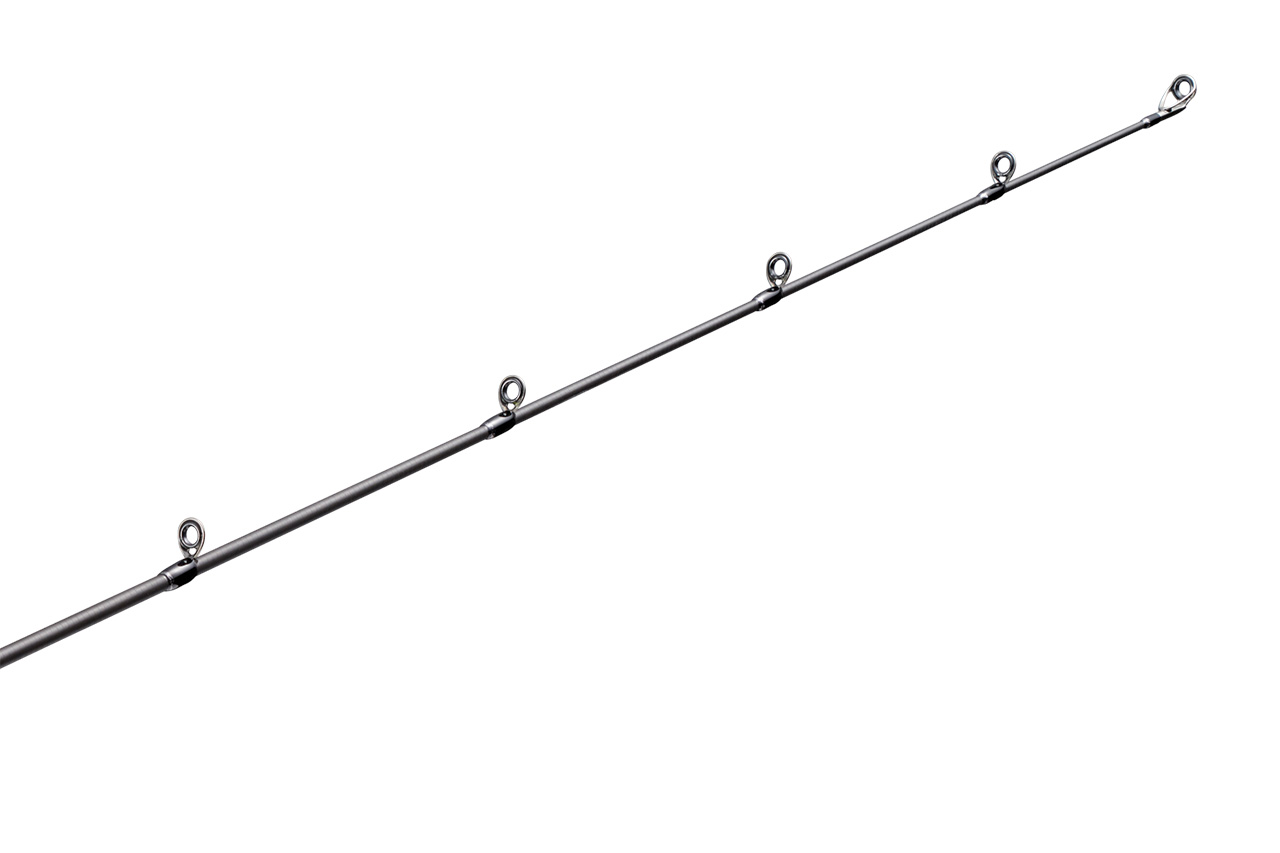 ｜【東レM40X採用】高弾性なのにしっかり曲がる。“感度”と“操作性”を追求しながら、曲げ込むほどパワーを発揮するスロージギングロッドが完成。