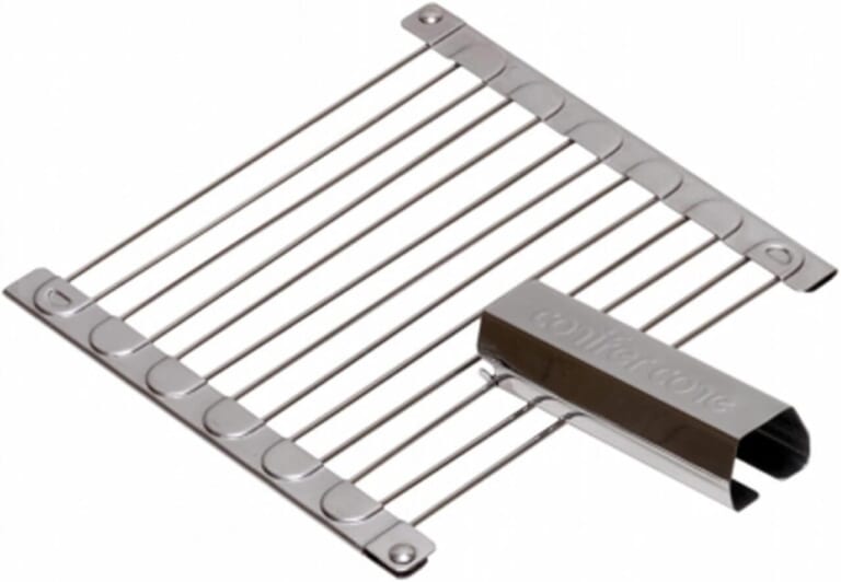 焼き網がこんなスタイリッシュに!? ソロキャンに最適な、Tanaka bun kinzokuのコニファーコーン