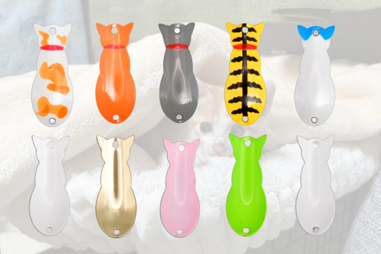 |にゃんこすぷーん。完売につき第二弾カラーを1月展開予定!