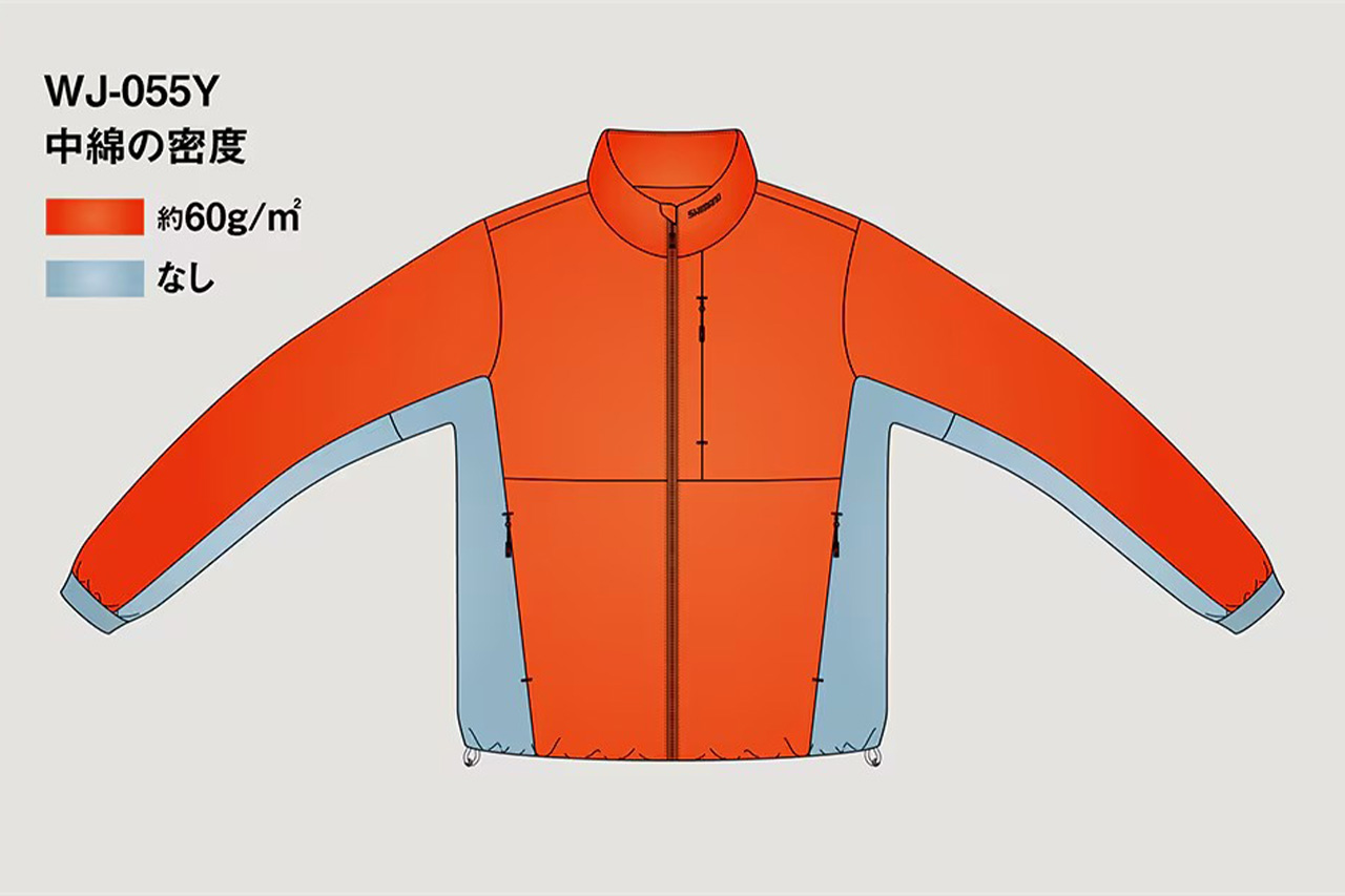 ｜【秋冬新製品】シマノから登場する防寒ウェアに帝人フロンティアの『エアロカプセル®』を採用。動きやすさと保温力に優れた一着に。