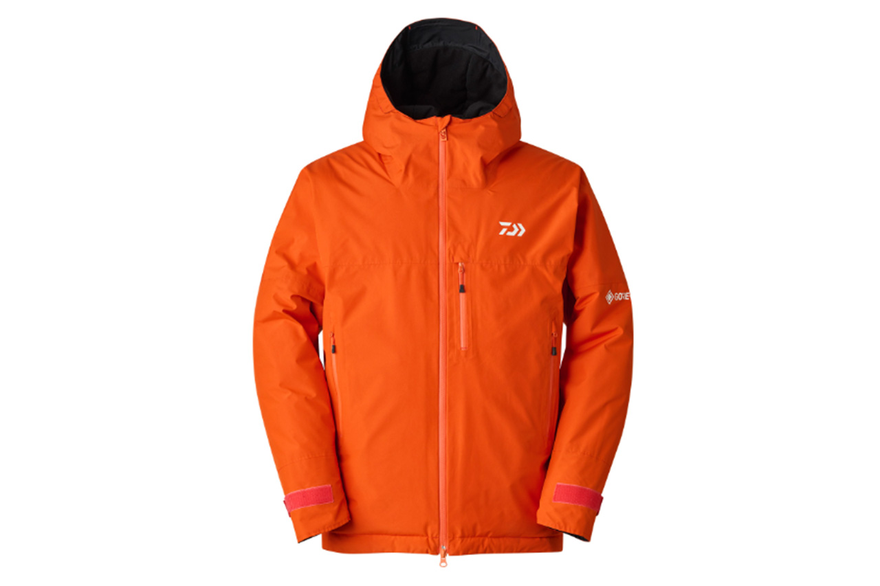 |DAIWAの“GORE-TEX”特盛ウィンタージャケット。2層生地を採用しながら蒸れ知らずで冬シーズンの釣りにオススメの1着に。