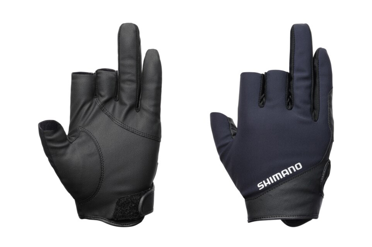 |シマノから登場する“釣り専用”グローブ。しっかりと保温しながらも透湿素材で蒸れない快適性。3本抜き仕様で操作性も抜群に。