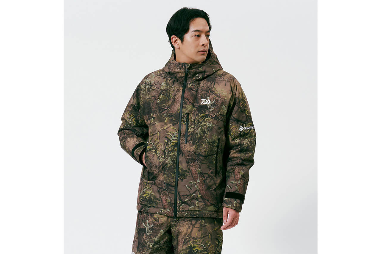 |DAIWAの“GORE-TEX”特盛ウィンタージャケット。2層生地を採用しながら蒸れ知らずで冬シーズンの釣りにオススメの1着に。