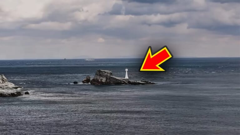 「キタ！コレ！」“激流に浮かぶ無人島”で狙う『大型魚』を狙った結果…。「水中映像がすごすぎ」「映像美だわ」などの反響多数！