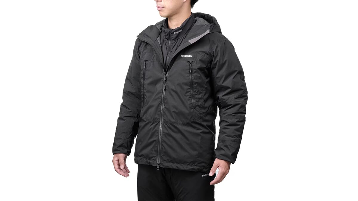 ｜【秋冬新製品】シマノから登場する防寒ウェアに帝人フロンティアの『エアロカプセル®』を採用。動きやすさと保温力に優れた一着に。