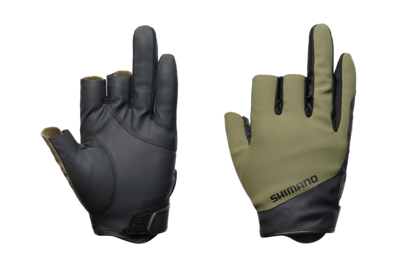 |シマノから登場する“釣り専用”グローブ。しっかりと保温しながらも透湿素材で蒸れない快適性。3本抜き仕様で操作性も抜群に。