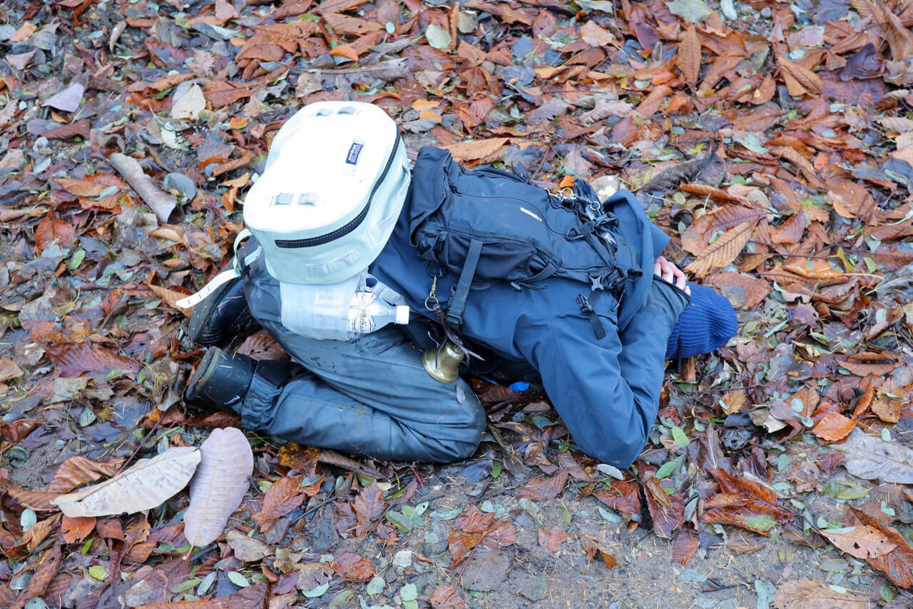 ｜「イメージ的には助からない…」『ヒグマ』と出会って感じた、命を少しでも守るための行動と対策とは？ 防御態勢の有効性についても考察。