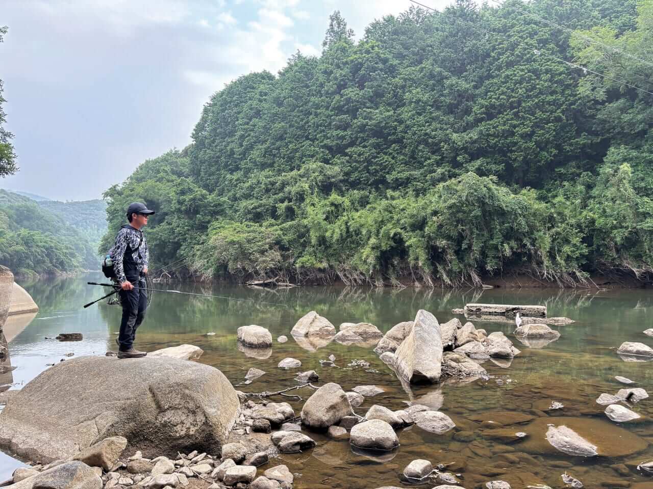 ｜事前情報一切なし。山口県の秘境に巨大ブラックバスが…⁉「思い通りにいかない…」