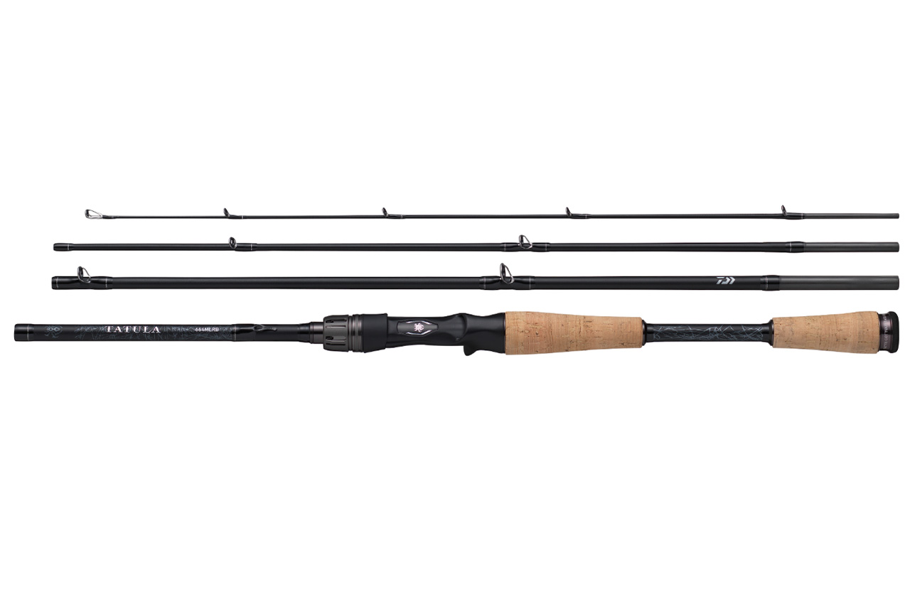 |DAIWAの大人気ロッドがついに“パックロッド化”。仕舞寸法60センチ未満で、王道の番手をラインナップ。どんなフィールドでもすぐに釣りができる1本に。