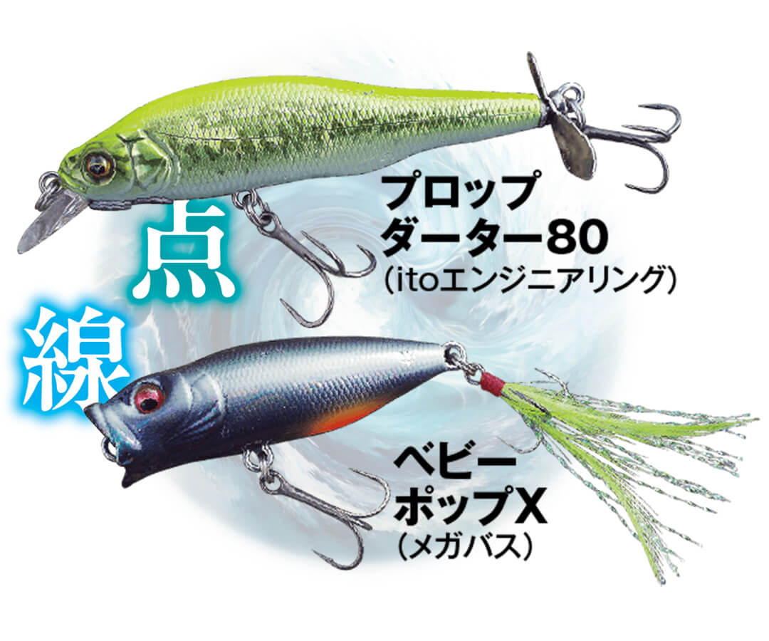 ｜「点」の釣りと「線」の釣り！今のバス釣りでは境界が曖昧になっている…⁉その考え方を解説!!