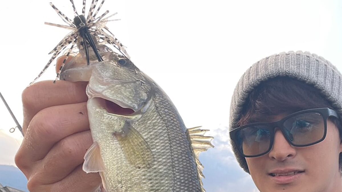 |パターンを見つけて3連発。冬のテンションが低いバスに強烈に効く手堅いパターン!「やる気ゼロの魚にはこれ!」