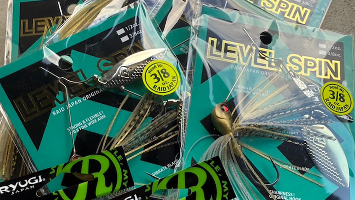 ｜「冬から初春までコレ巻いて」寒くても魚が“本気喰い”。この冬必需品の『レベルスピン』の使い方とは。