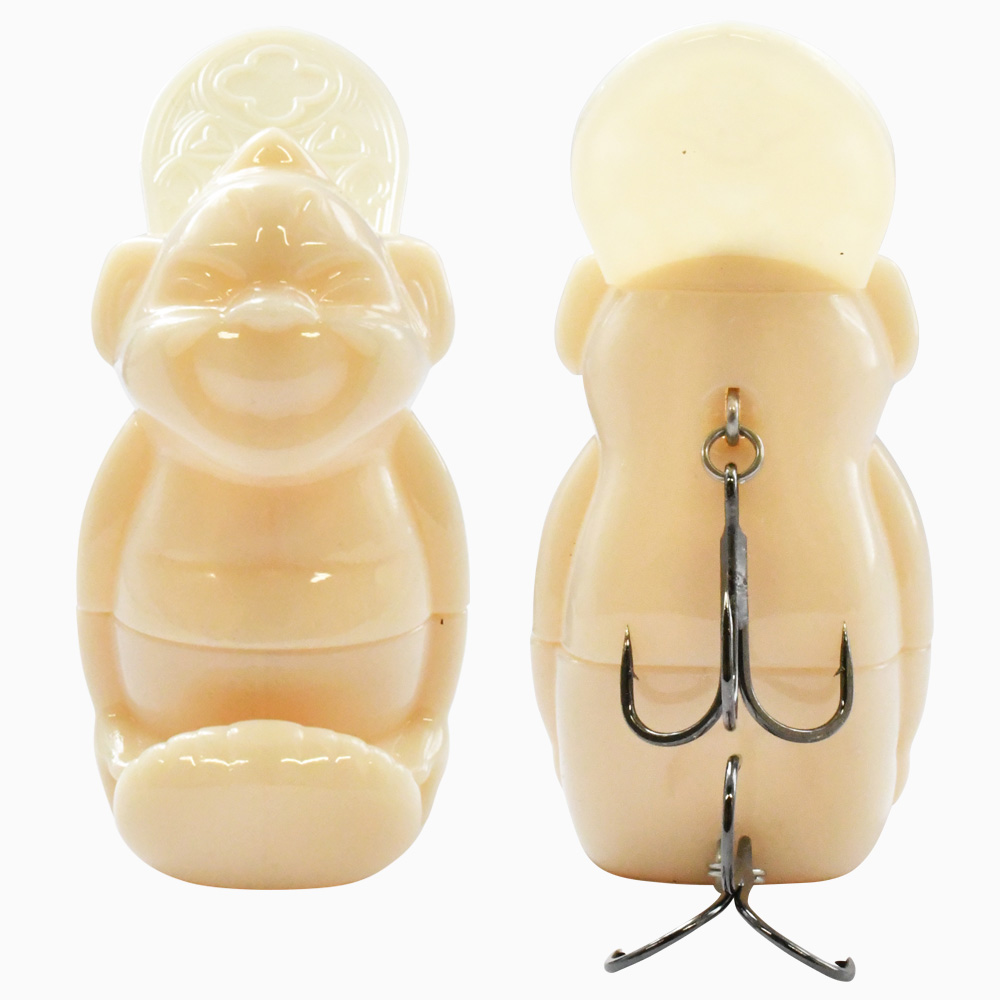 ビリケンルアー｜LMボーンホワイト｜【オリカラも登場！】新年一発目のルアー購入に縁起物はいかが⁉幸運の使者『ビリケンルアー』!!