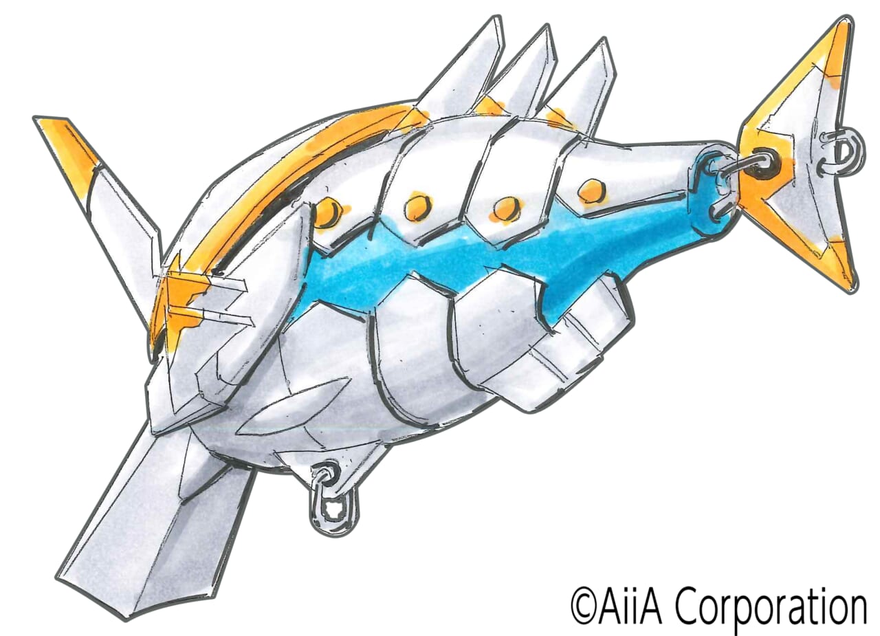 |【釣りフェスで現物をチェック!】ガンダム生みの親がルアーをデザイン!ヒロイックすぎるビジュアルに話題騒然!!