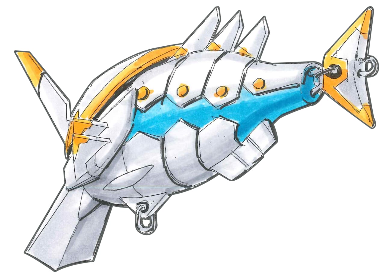 ｜【釣りフェスで現物をチェック！】ガンダム生みの親がルアーをデザイン！ヒロイックすぎるビジュアルに話題騒然!!