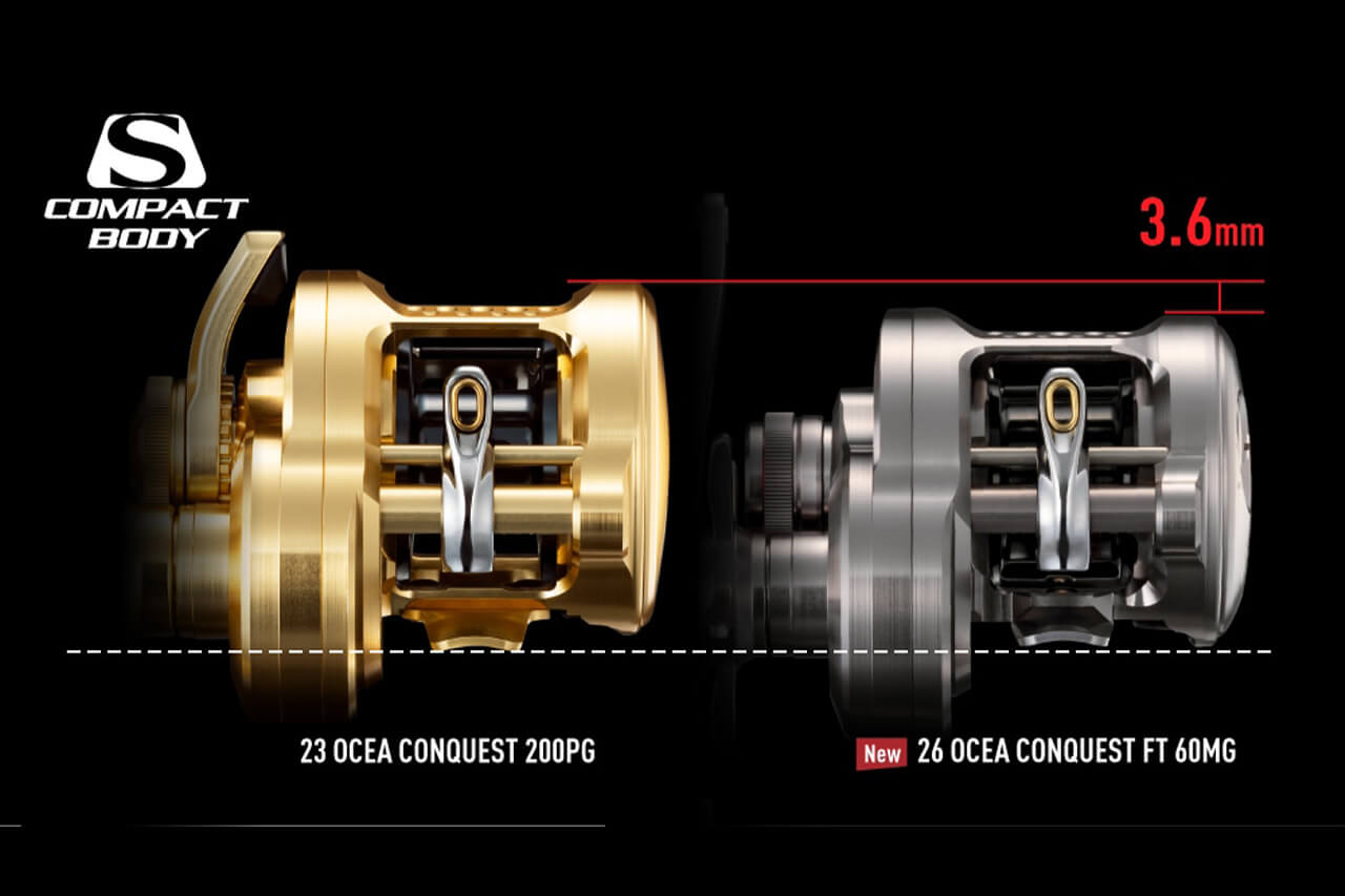 ｜シマノから「PE専用」「軽量小径スプール」の『オシアコンクエスト』が登場。着底感度を追求したフィネスゲームの真打に。