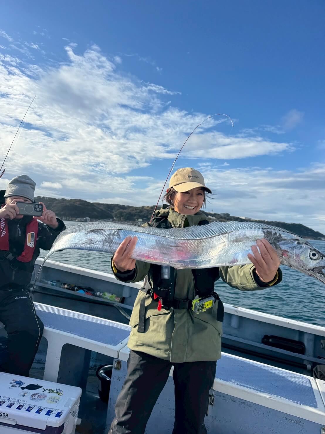 ｜【福島和可菜のLove Fishing】タチウオを釣りに行ったらまさかの『神龍（シェンロン）』降臨！