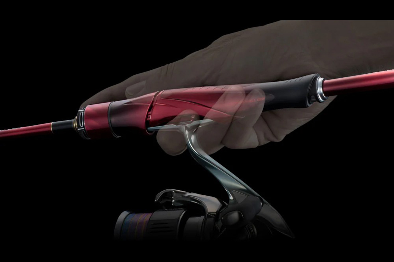 |シマノから発売される究極のフラッグシップロッド。東レのM46Xを採用したブランクスが感度と操作性を極める。エキスパートにこそ使ってほしい1本に。