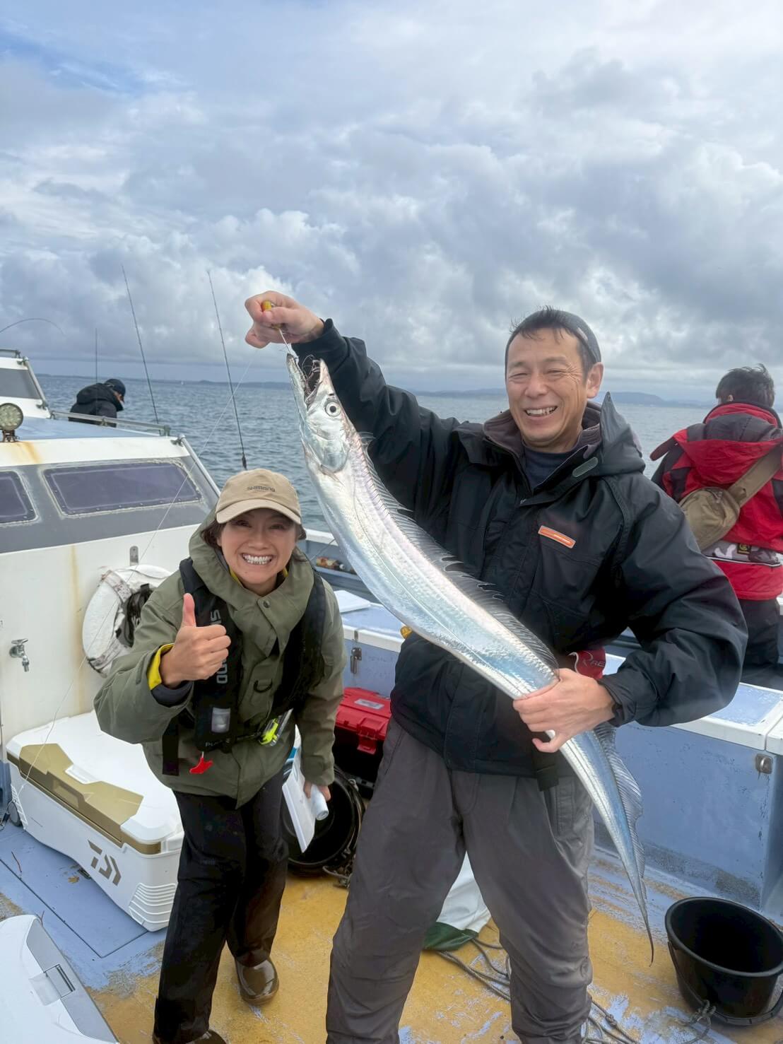 ｜【福島和可菜のLove Fishing】タチウオを釣りに行ったらまさかの『神龍（シェンロン）』降臨！