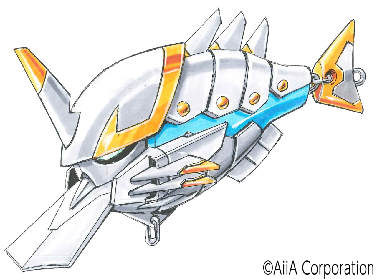 ｜【釣りフェスで現物をチェック！】ガンダム生みの親がルアーをデザイン！ヒロイックすぎるビジュアルに話題騒然!!