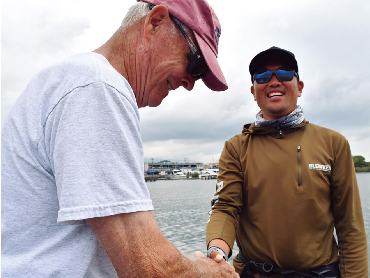 ｜チャックヘドン、琵琶湖を釣る