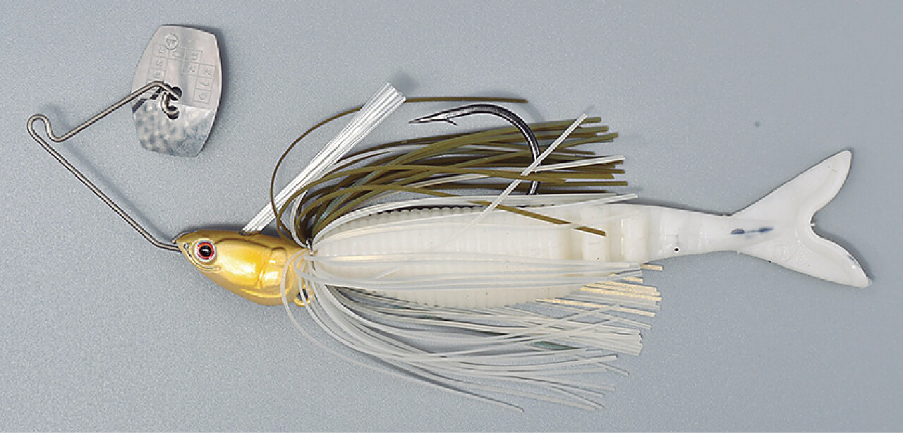 ｜スピナベとチャターのいいとこどり!!アメリカでも人気の琵琶湖生まれルアー！