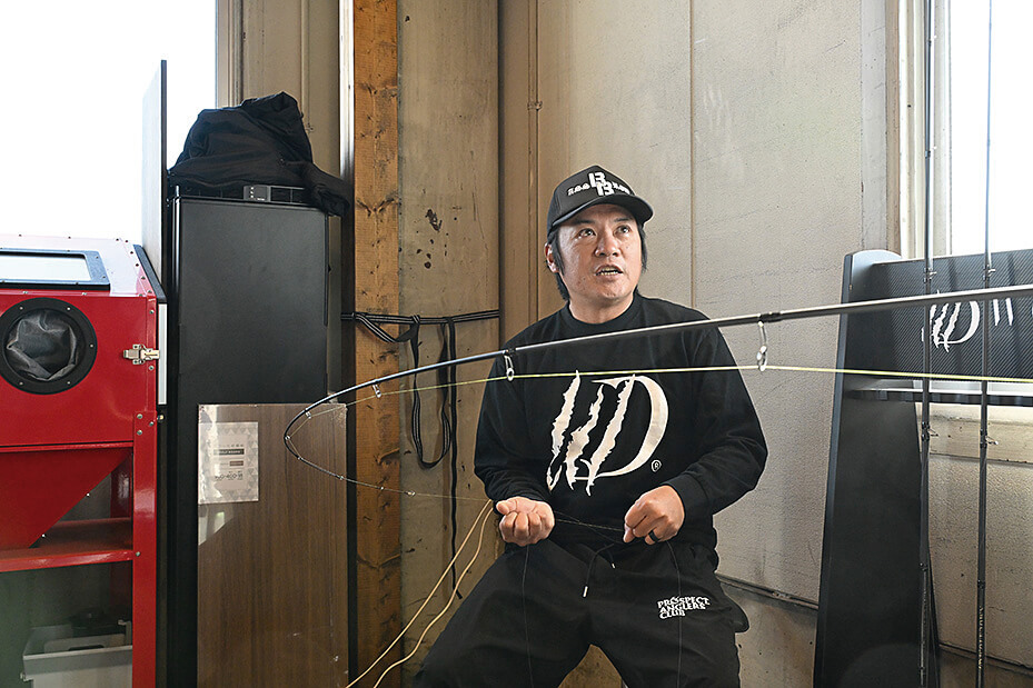 |本当に伝えたいのは感度ではなく「気持ちよさ」。触ったら最後の釣竿『デジーノ』の歩み