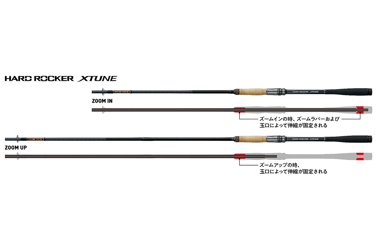 ｜シマノから登場する『新エクスチューン』にロックフィッシュロッド初となるズーム機構搭載。東レのナノアロイを採用したブランクスでパワーと繊細さを両立した1本に。