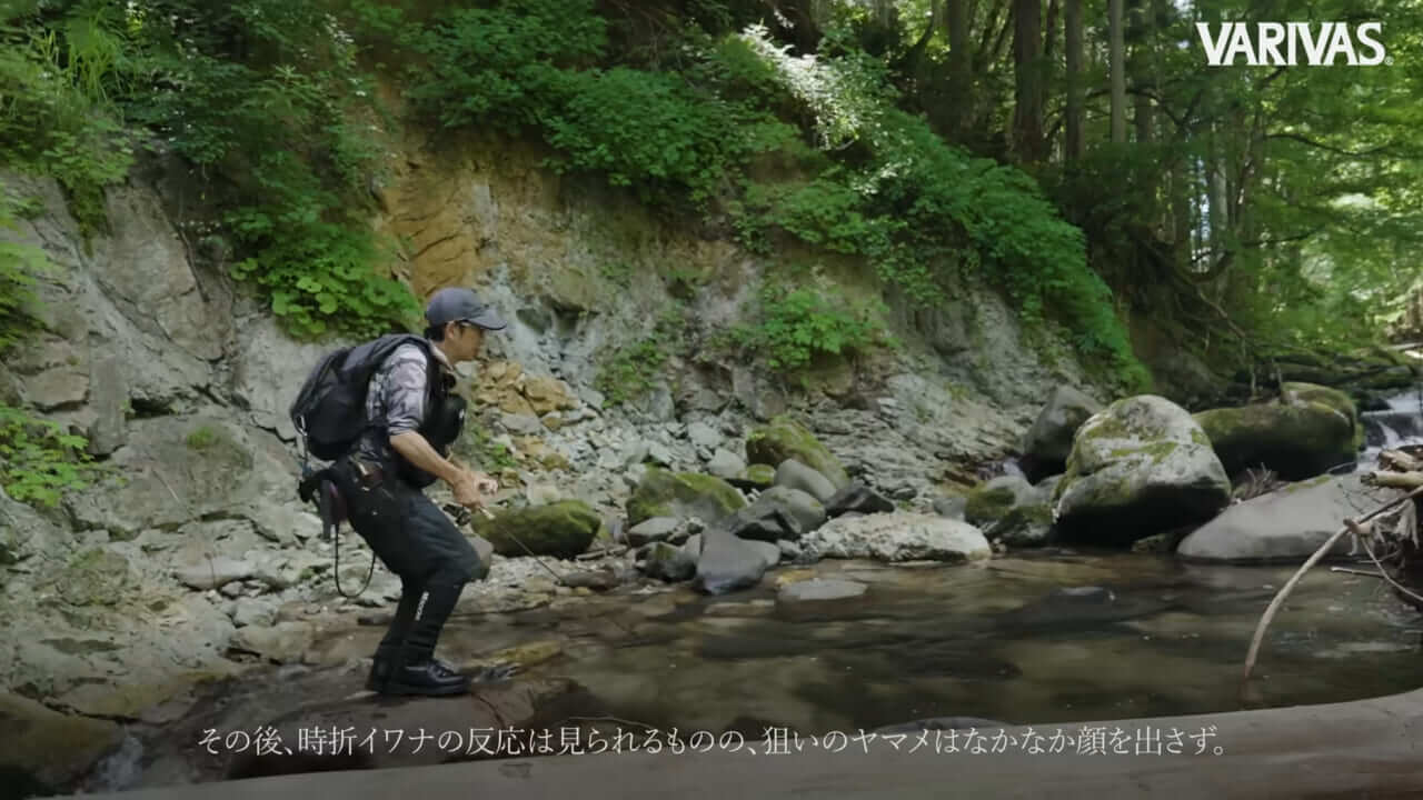 ｜警戒した渓流の女王を篭絡する秘密は『ラインシステム』にあり！素材やカラーにこだわれば美しい魚との距離もきっと近づける!!