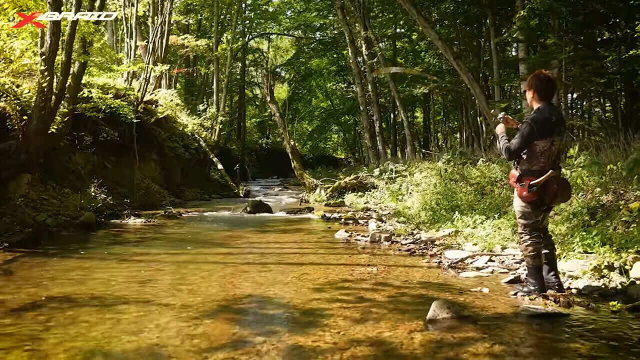 ｜渓流のトラウトを「ベイトタックル」で狙う！セミ型トップとシンキングミノーに活きるライン選びとは？