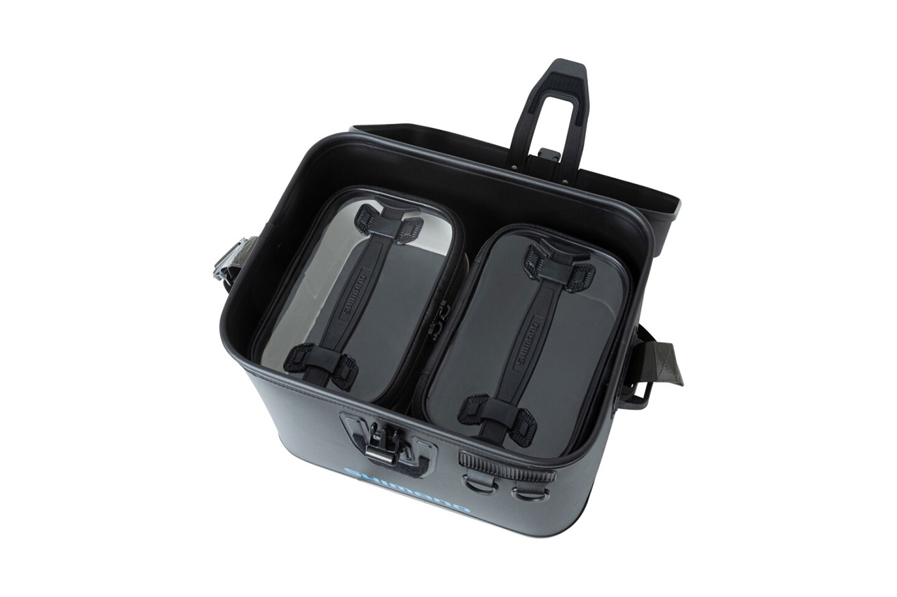 ｜シマノから「中身が見える」ハードケースが登場。型崩れしにくくシステマチックな収納を可能に。