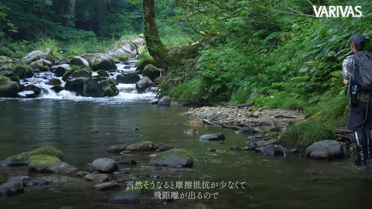 ｜警戒した渓流の女王を篭絡する秘密は『ラインシステム』にあり！素材やカラーにこだわれば美しい魚との距離もきっと近づける!!