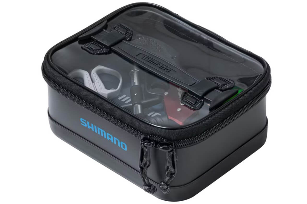 ｜シマノから「中身が見える」ハードケースが登場。型崩れしにくくシステマチックな収納を可能に。