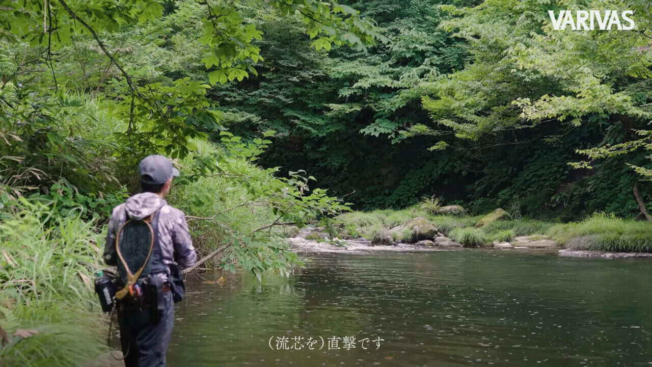 ｜警戒した渓流の女王を篭絡する秘密は『ラインシステム』にあり！素材やカラーにこだわれば美しい魚との距離もきっと近づける!!