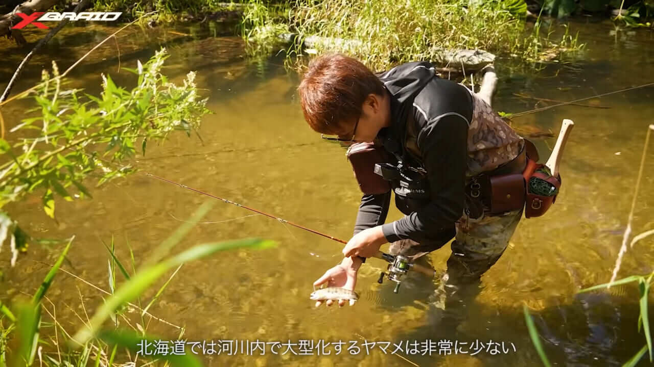 ｜渓流のトラウトを「ベイトタックル」で狙う！セミ型トップとシンキングミノーに活きるライン選びとは？