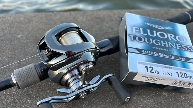 DAIWA新作ライン『スティーズフロロタフネス』カバー越しにゴリゴリ巻いても問題なし！ヨレもなくてストレスフリー！【週刊ササカツ無双】