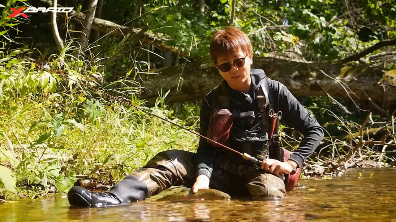 ｜渓流のトラウトを「ベイトタックル」で狙う！セミ型トップとシンキングミノーに活きるライン選びとは？