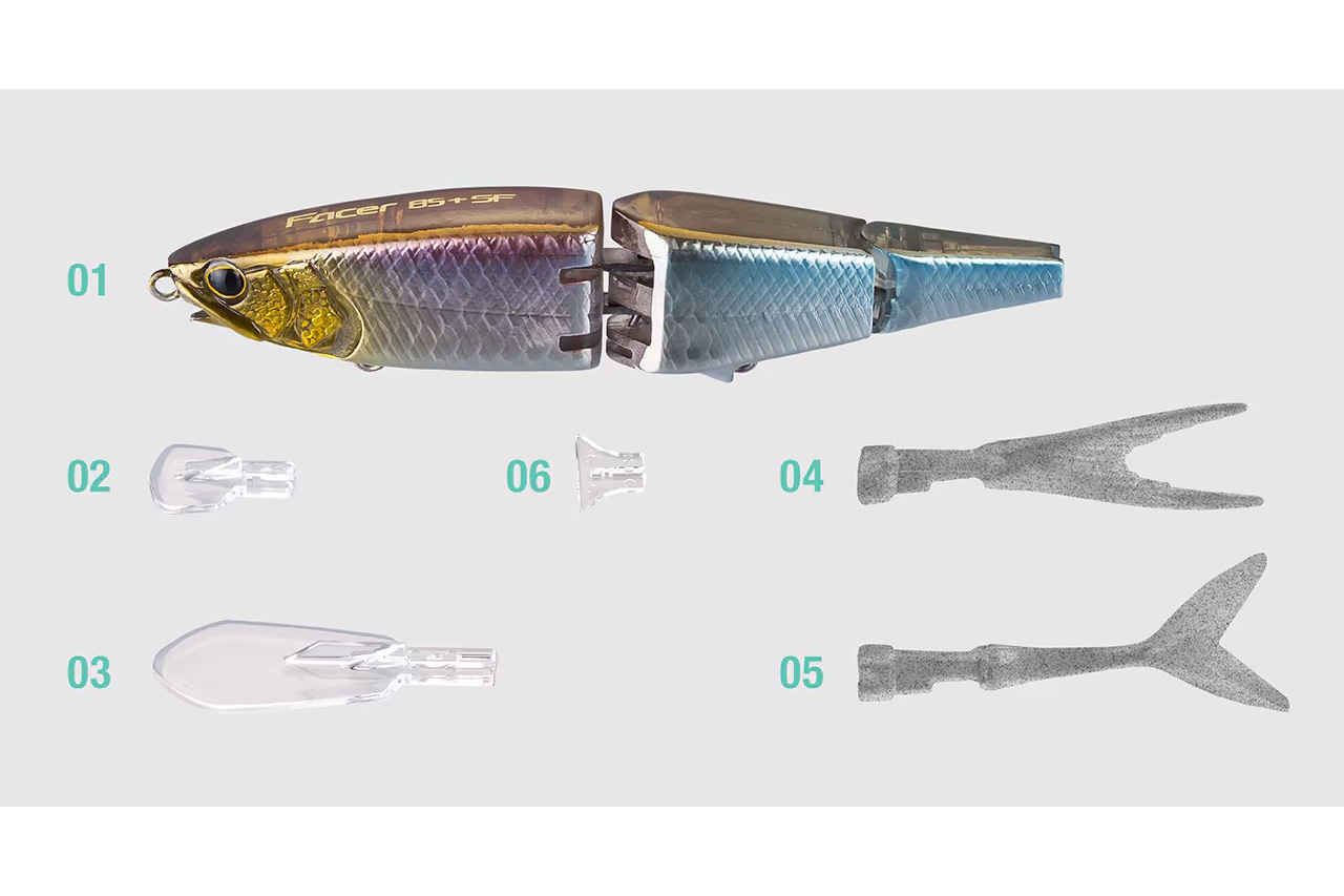｜【シマノ新製品】豊富なパーツの組み合わせで変幻自在に操れるマイクロスイムベイト『フェイサー85＋SF』が登場。