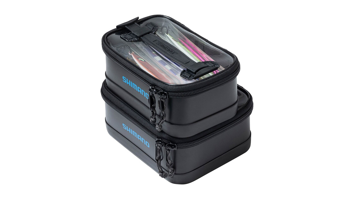 ｜シマノから「中身が見える」ハードケースが登場。型崩れしにくくシステマチックな収納を可能に。