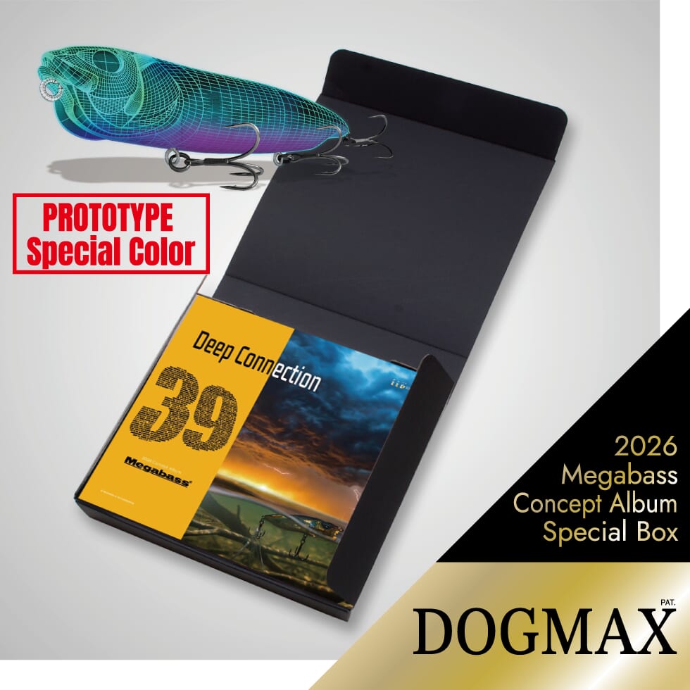 |【金メッキフック付きルアーやプロトルアーもセットに!】メガバス誕生から39年!プレ40周年のコンセプトアルバム予約スタート!【すでに買えないアイテムも】