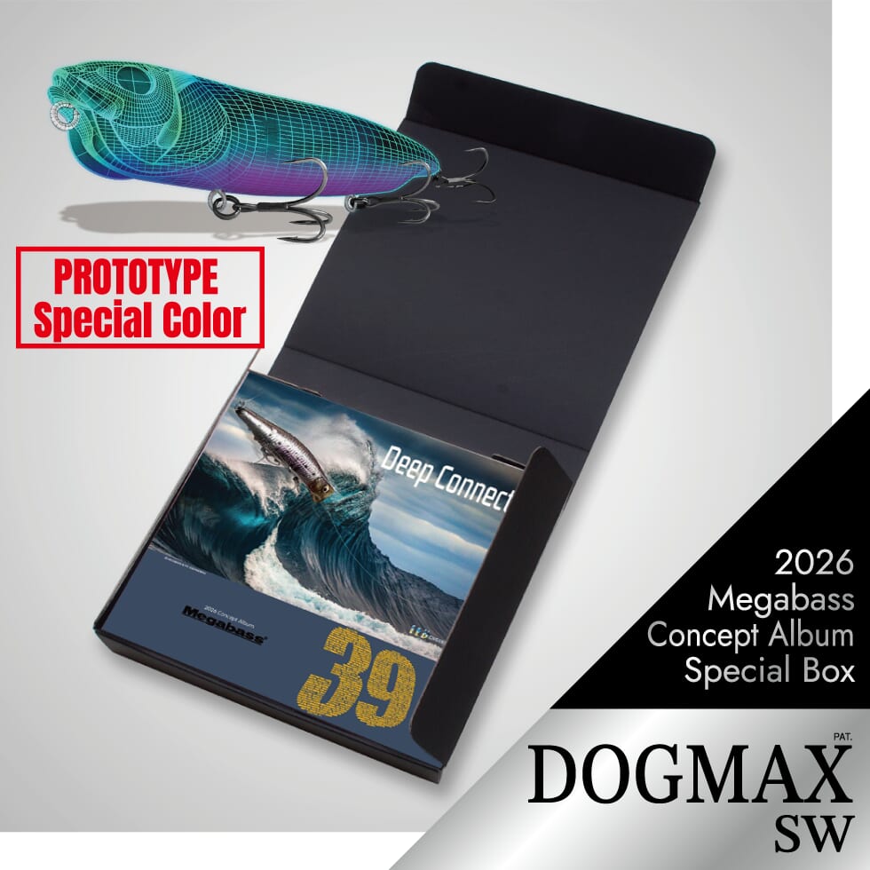 |【金メッキフック付きルアーやプロトルアーもセットに!】メガバス誕生から39年!プレ40周年のコンセプトアルバム予約スタート!【すでに買えないアイテムも】